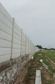 Pagar Panel Beton Terpasang