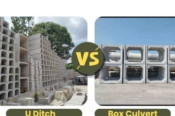 Perbedaan u ditch dan Box Culvert